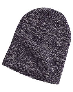 Big Accessories BA524 Women Ribbed Marled Beanie at BigNTallApparel