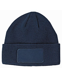 Big Accessories BA527 Women Patch Beanie at BigNTallApparel