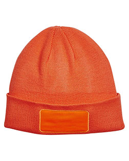 Big Accessories BA527 Women Patch Beanie at BigNTallApparel