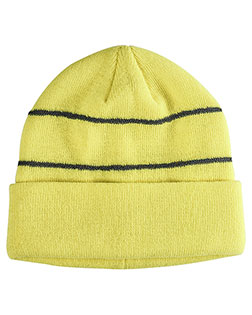 Big Accessories BA535 Men Reflective Beanie