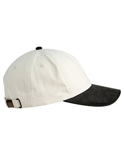 Big Accessories BA710  Two-Tone Corduroy Cap