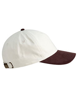 Big Accessories BA710  Two-Tone Corduroy Cap