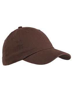 Big Accessories BX001 Men 6-Panel Brushed Twill Unstructured Cap