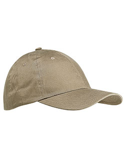 Big Accessories BX001 Men 6-Panel Brushed Twill Unstructured Cap