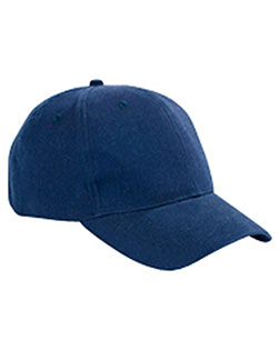 Big Accessories BX002 Men 6-Panel Brushed Twill Structured Cap