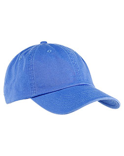 Big Accessories BX005 Men 6-Panel Washed Twill Low-Profile Cap