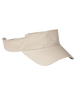 Big Accessories BX006 Men Cotton Twill Visor at BigNTallApparel