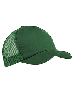 Big Accessories BX010 Men 5-Panel Twill Trucker Cap