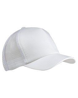 Big Accessories BX010 Men 5-Panel Twill Trucker Cap