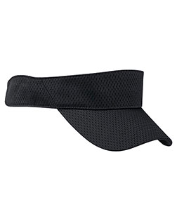 Big Accessories BX022 Men Sport Visor with Mesh at BigNTallApparel