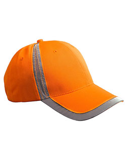 Big Accessories BX023 Men Reflective Accent Safety Cap In Big & Tall Sizes