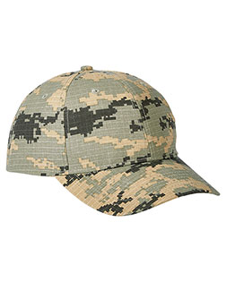 Big Accessories BX024 Men Structured Camo Hat