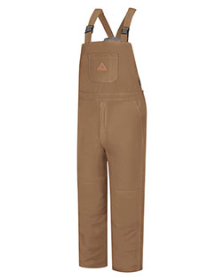 Bulwark BLN4 Brown Duck Deluxe Insulated Bib Overall - EXCEL FR® ComforTouch