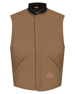 Bulwark LLS2 Brown Duck Vest Jacket Liner - EXCEL FR® ComforTouch
