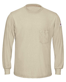 Bulwark SMT8 Long Sleeve Lightweight T-Shirt In Big & Tall Sizes