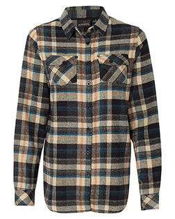 Burnside 5210 Women's Yarn-Dyed Long Sleeve Flannel Shirt