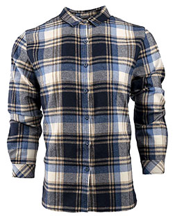 Burnside 5212  Women's No Pocket Yarn-Dyed Long Sleeve Flannel Shirt