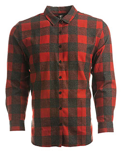 Burnside 5212  Women's No Pocket Yarn-Dyed Long Sleeve Flannel Shirt