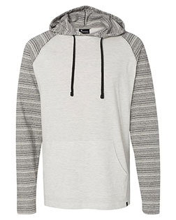 Burnside 8127  Yarn-Dyed Hooded Raglan T-Shirt