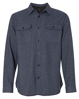 Burnside 8200  Solid Long Sleeve Flannel Shirt