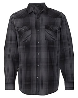 Burnside 8206  Long Sleeve Western Shirt
