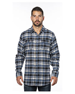 Burnside 8210  Yarn-Dyed Long Sleeve Flannel Shirt