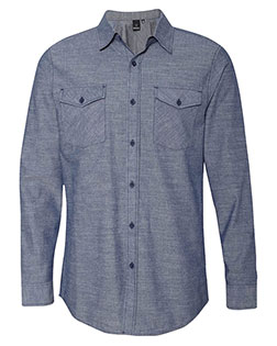 Burnside 8255  Chambray Long Sleeve Shirt