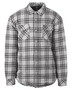 Burnside 8610  Quilted Flannel Jacket at BignTallApparel