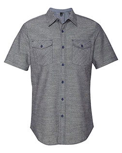 Burnside 9255  Chambray Short Sleeve Shirt