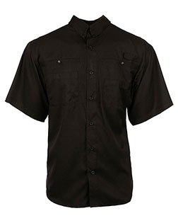 Burnside B2297  Men's Functional Short-Sleeve Fishing Shirt