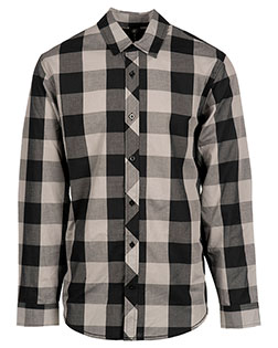 Burnside B8203 Men's Buffalo Plaid Woven Shirt at Bigntall Apparel