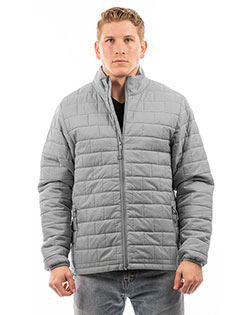 Burnside B8713  Adult Box Quilted Puffer Jacket