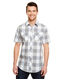 Burnside B9203  Men's Buffalo Plaid Woven Shirt