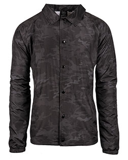 Burnside B9718  Men's Nylon Coaches Jacket