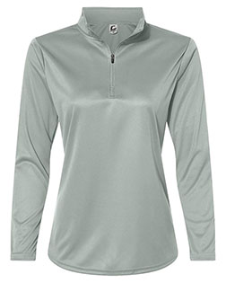 C2 Sport 5602 Women's Quarter-Zip Pullover at BigNTallApparel