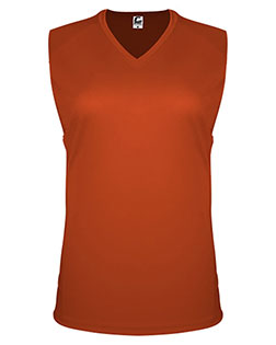 C2 Sport 5663  Women's Sleeveless V-Neck T-Shirt at BignTallApparel