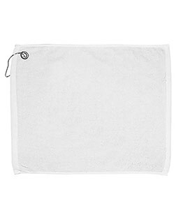 Carmel Towel Company C1625GH Women Golf Towel with Grommet and Hook