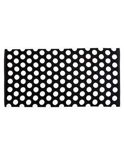 Carmel Towel Company C3060P Polka Dot Velour Beach Towel