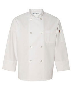 Chef Designs 0413  Button Chef Coat with Thermometer Pocket