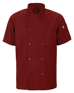 Chef Designs 046X  Mimix™ Short Sleeve Chef Coat with OilBlok