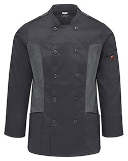 Chef Designs 053W Women's Deluxe Airflow Chef Coat at BigNTallApparel