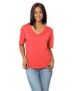 chicka-d 2109CK  Ladies' Happy Jersey V-Neck