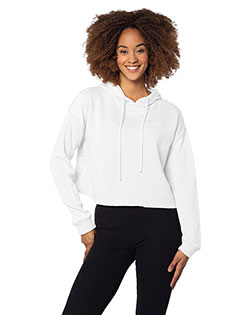 chicka-d 450CK  Ladies' Burnout Campus Hooded Sweatshirt