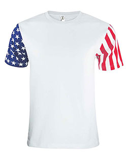 Code Five 3976  Men's Stars & Stripes T-Shirt