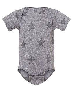 Code Five 4329  Infant Star Print Bodysuit