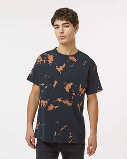 Colortone 1385 Unisex Bleach Out Dyed T-Shirt At BigNTallApparel