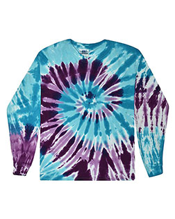 Colortone 2000 Tie-Dyed Long Sleeve T-Shirt at BigNTallApparel