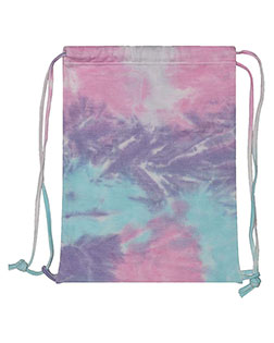 Colortone 9500  Tie-Dyed Drawstring Backpack at BignTallApparel