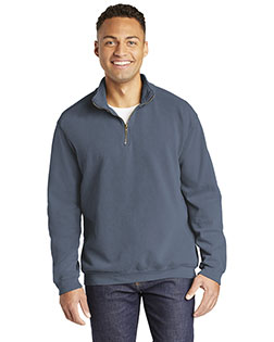 Comfort Colors 1580 Garment-Dyed Quarter Zip Sweatshirt at BigNTallApparel