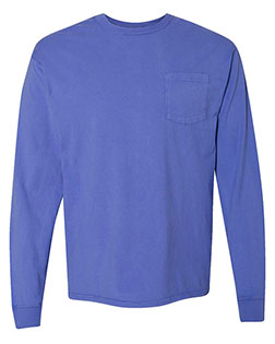 ComfortWash by Hanes GDH250 Garment-Dyed Long Sleeve T-Shirt With a Pocket
